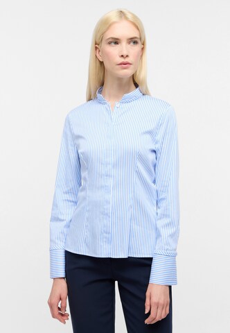 ETERNA Blouse in Blauw: voorkant