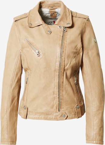 Gipsy Between-Season Jacket 'Famos' in Beige: front