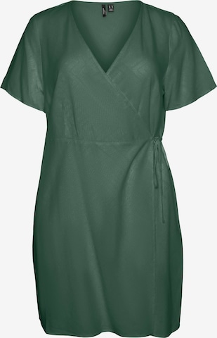 Robe 'VMMymilo' Vero Moda Curve en vert : devant