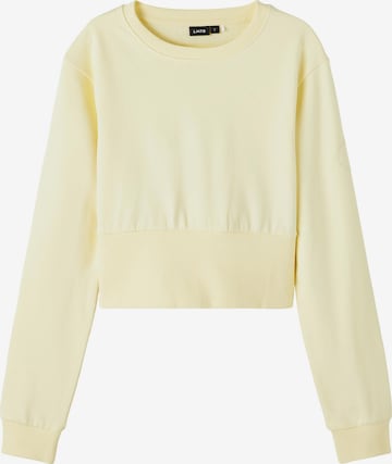 LMTD Sweatshirt i gul: framsida