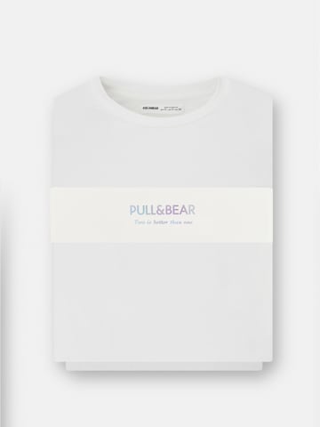 Survêtement Pull&Bear en blanc