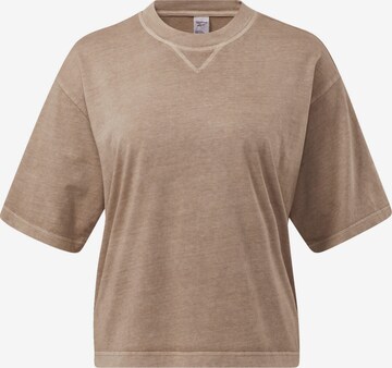 Reebok Classics Shirt in Brown: front