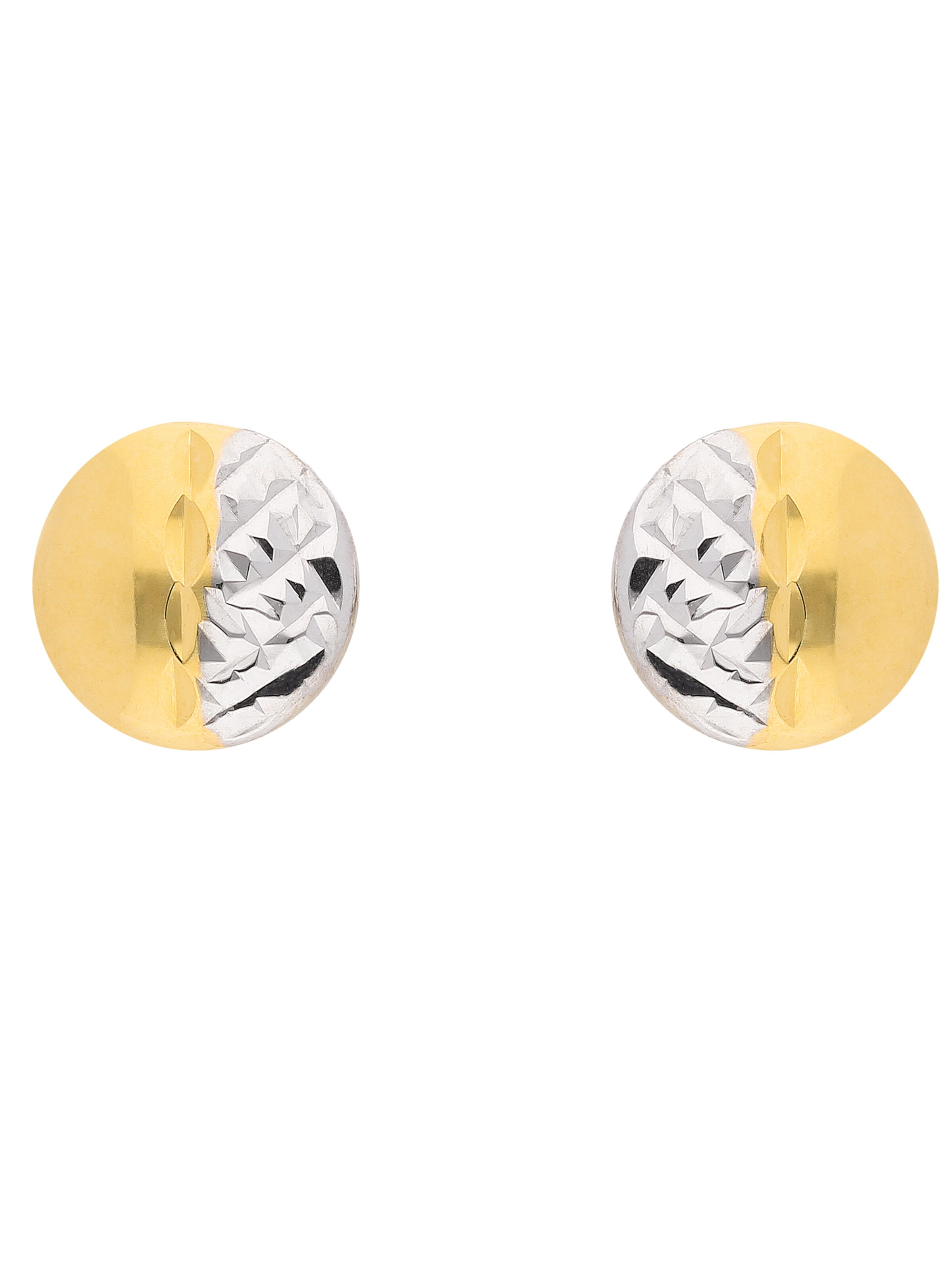 Adelia´s Ohrringe in Gold: Vorderseite