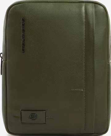 Sac à bandoulière Piquadro en vert : devant