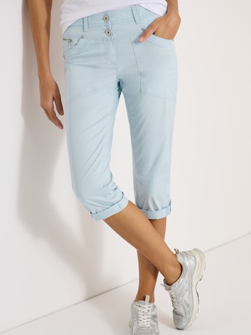 CECIL Regular Pants 'New York' in Blue: front
