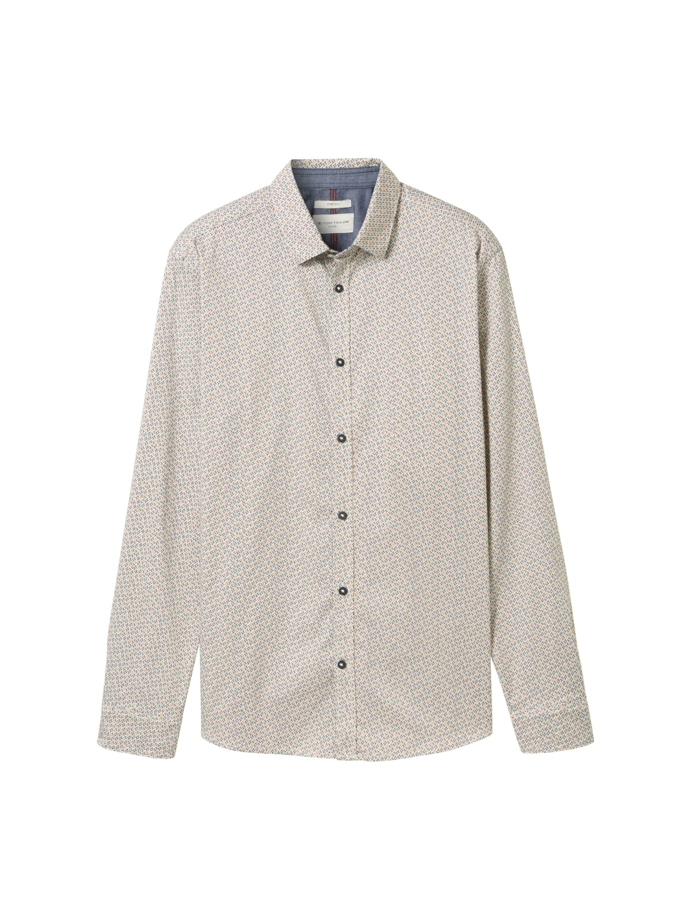 TOM TAILOR Regular Fit Hemd in Grau: Vorderseite