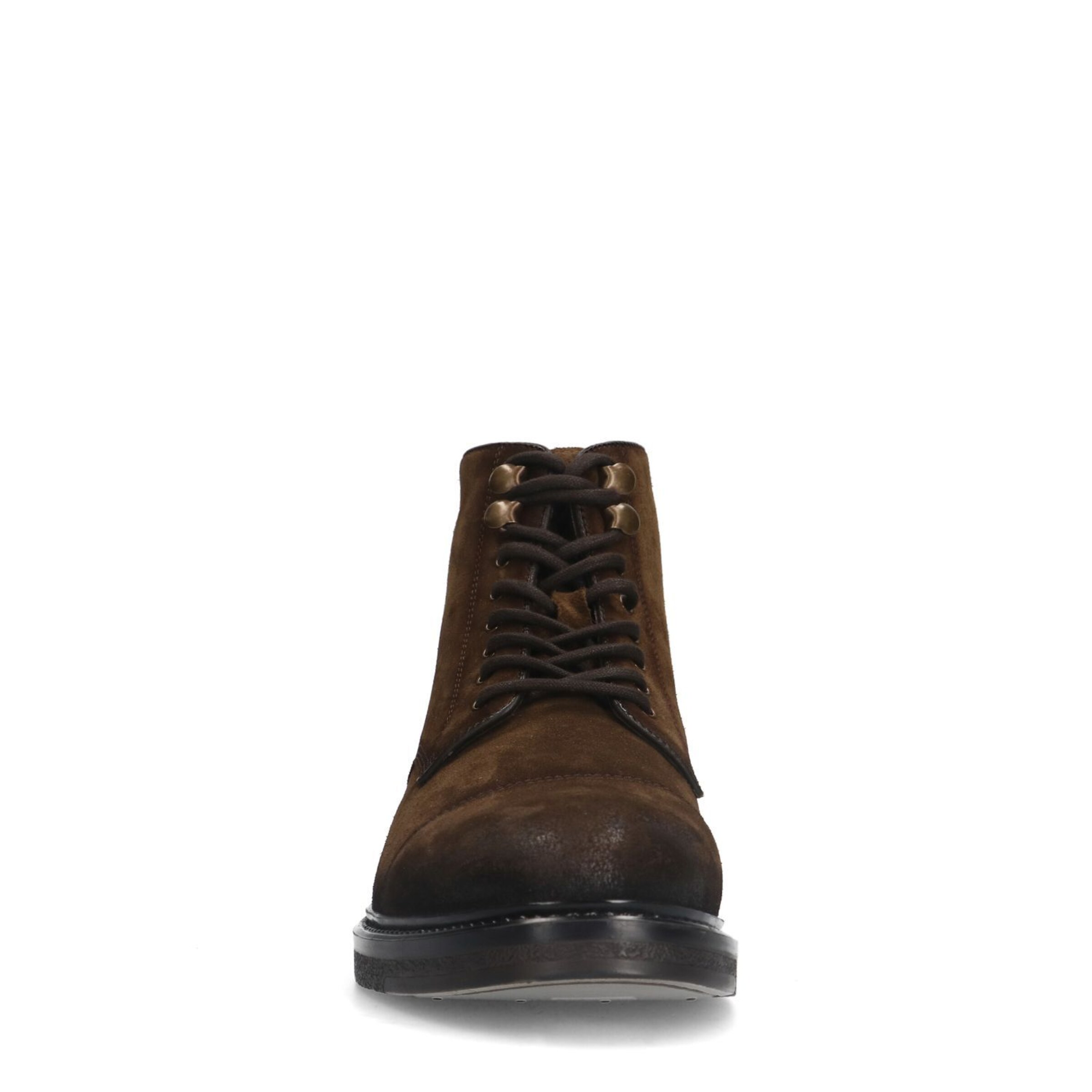 Bottines à lacets MANFIELD en marron