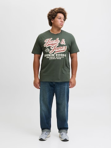Jack & Jones Plus - Loosefit Calças de ganga 'JJIChris JJOrignial' em azul