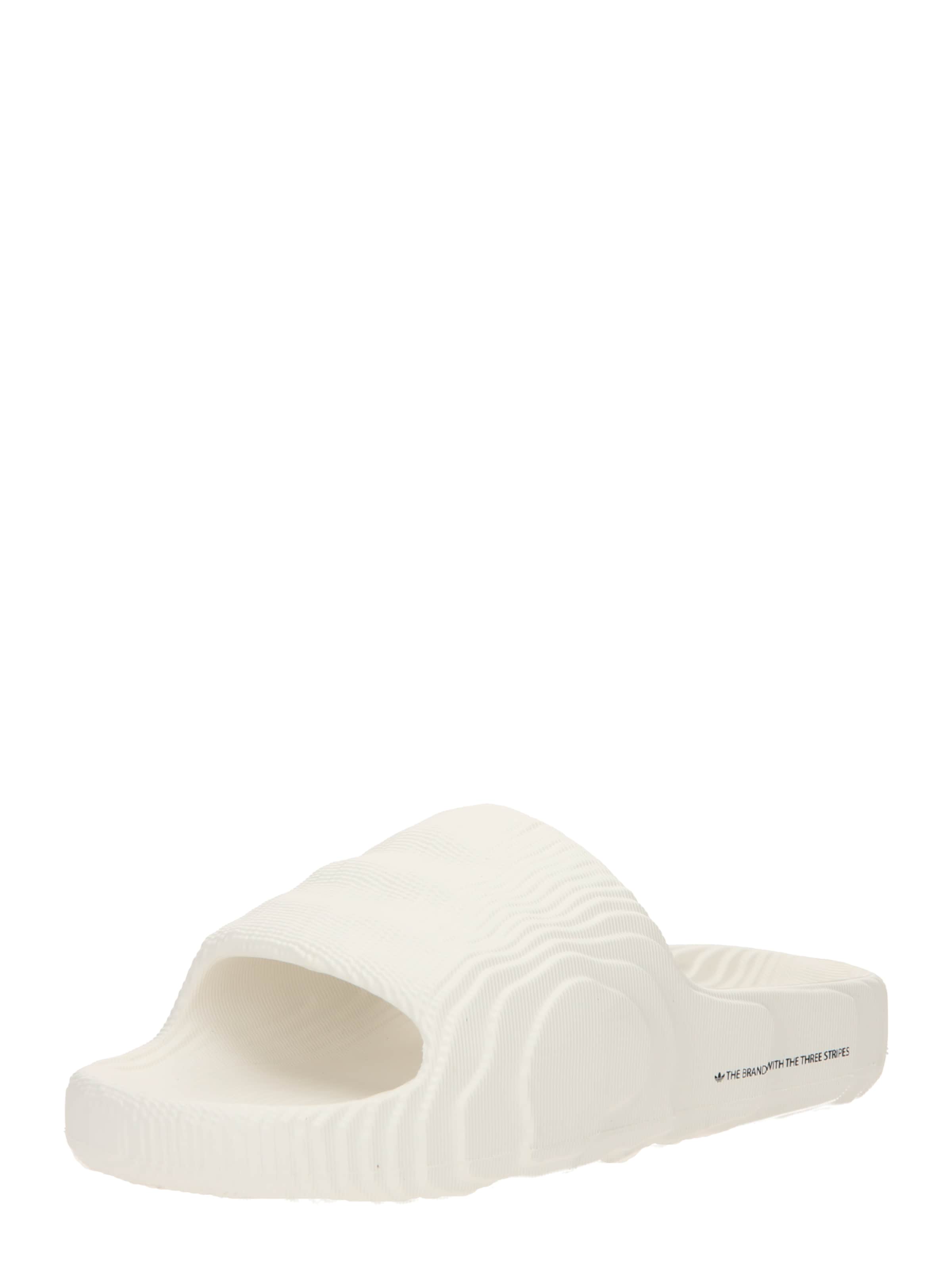 ADIDAS ORIGINALS Pantolette 'Adilette 22' in Weiß: Vorderseite