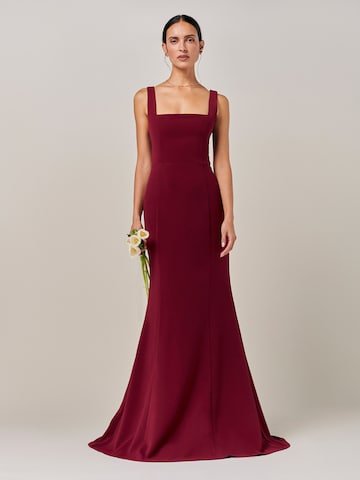 BWLDR Kleid in Rot: Vorderseite