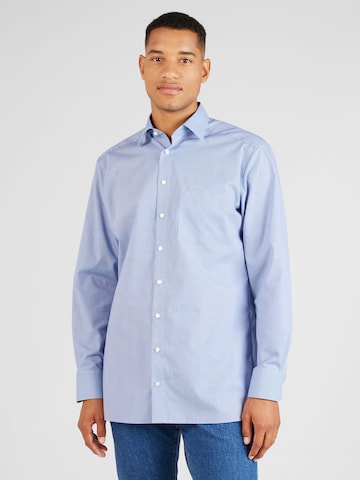 Coupe regular Chemise OLYMP en bleu : devant