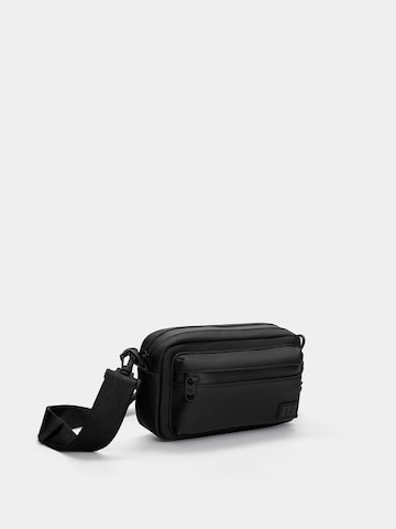 Pull&Bear Taška cez rameno - Čierna
