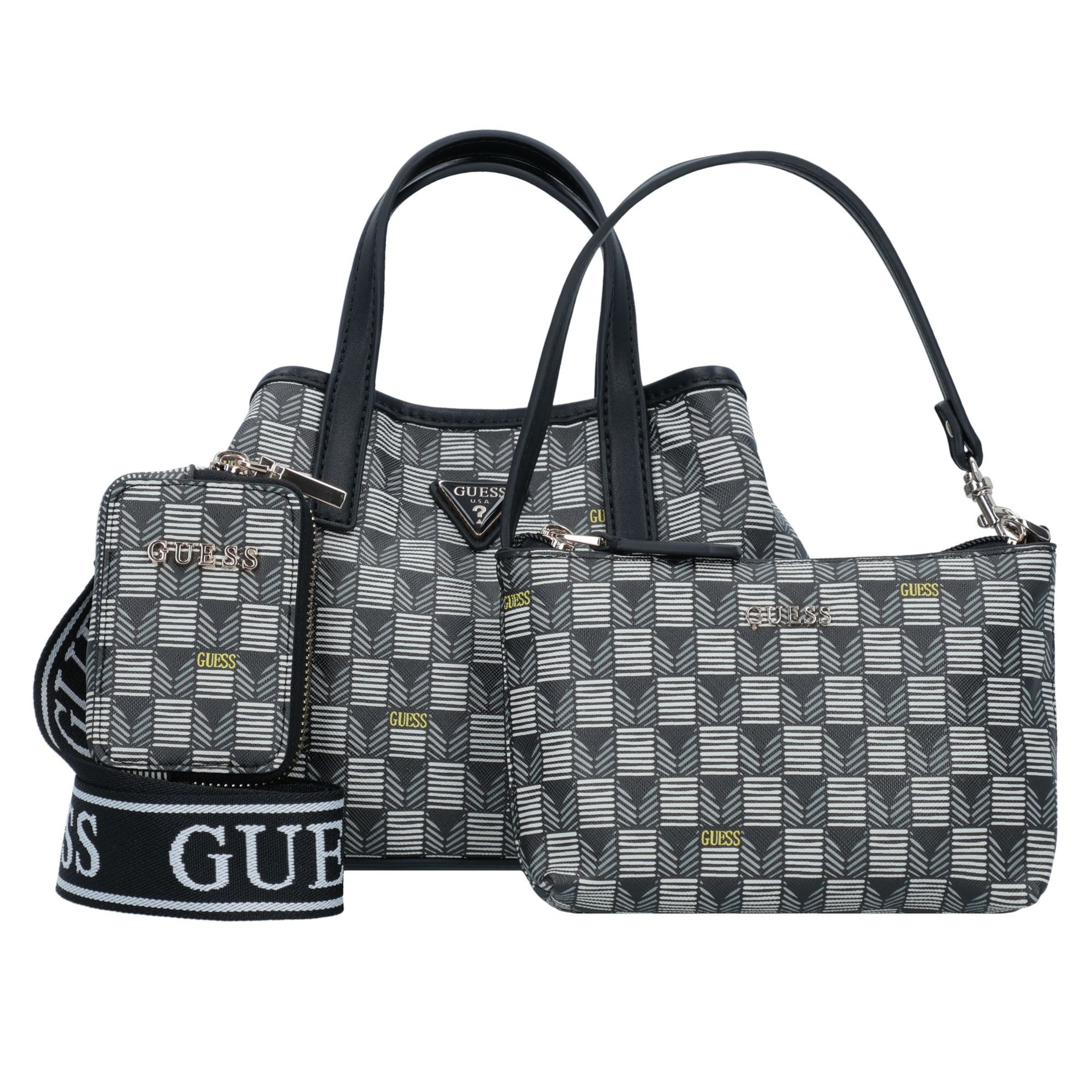 GUESS Handtas 'G Wave II' in de kleur Blauw / Grijs, Productweergave