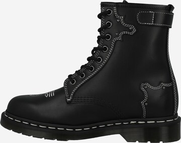 Dr. Martens Lace-Up Ankle Boots '1460 GA' in Black