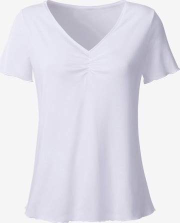 T-shirt Linea Tesini by heine en blanc : devant