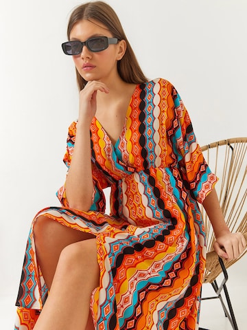 Bianco Lucci Dress in Orange