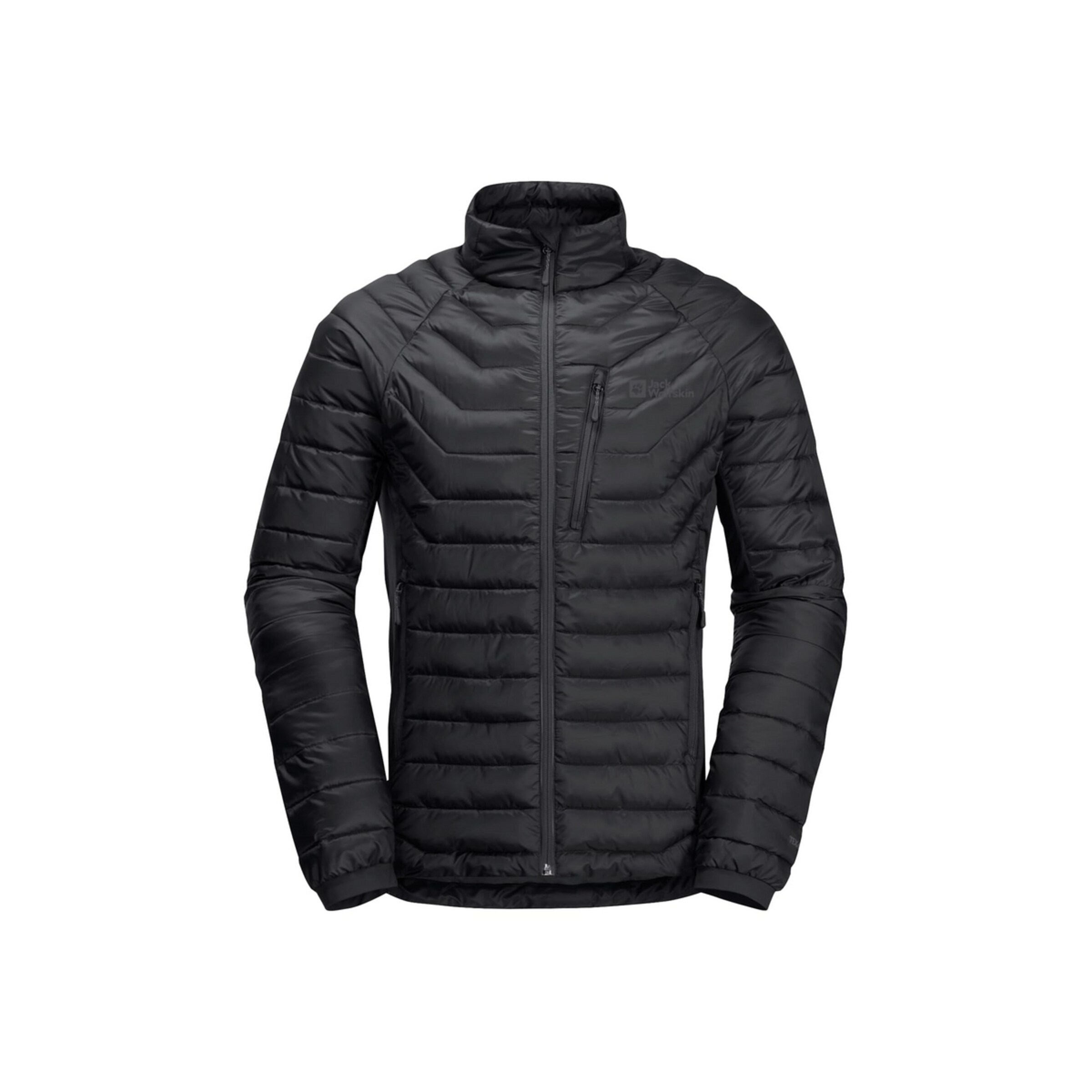 JACK WOLFSKIN Outdoorjacke in Schwarz: Vorderseite