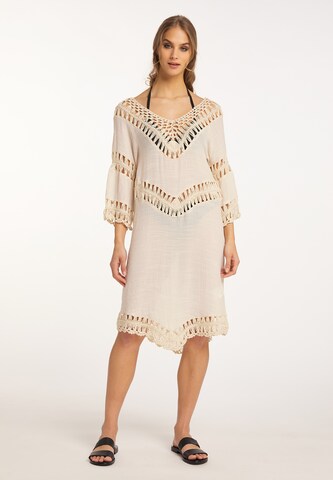 IZIA - Vestido de verano en blanco: frente