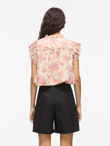 VILA - Blusa 'VILAURA' en beige