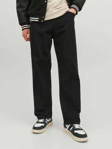 Loosefit Jeans 'JJAlex' di JACK & JONES in nero: frontale