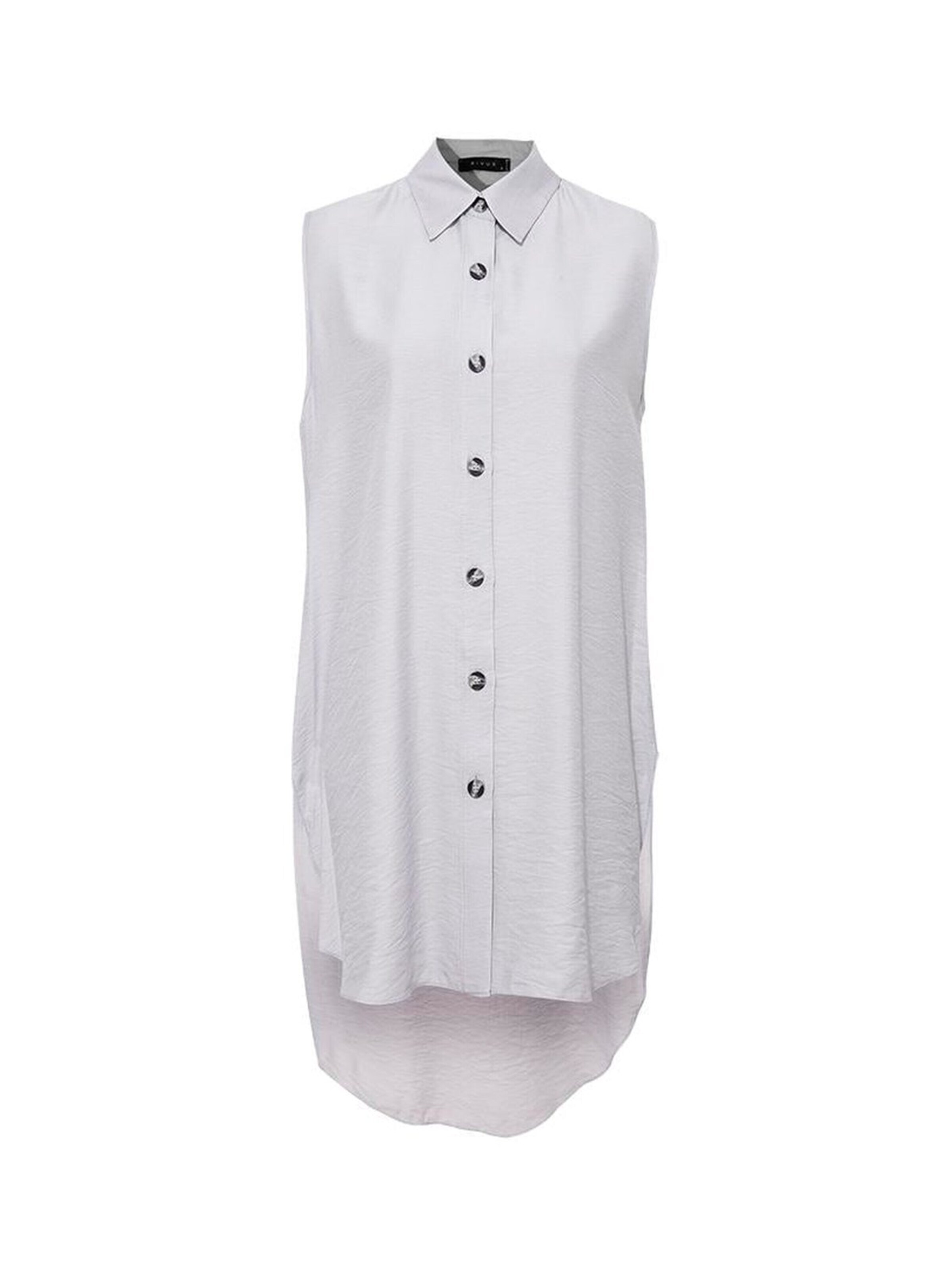 Rivus Blouse in Grey: front
