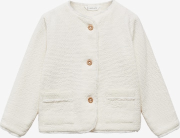 MANGO KIDS Tussenjas 'PISA' in Beige: voorkant