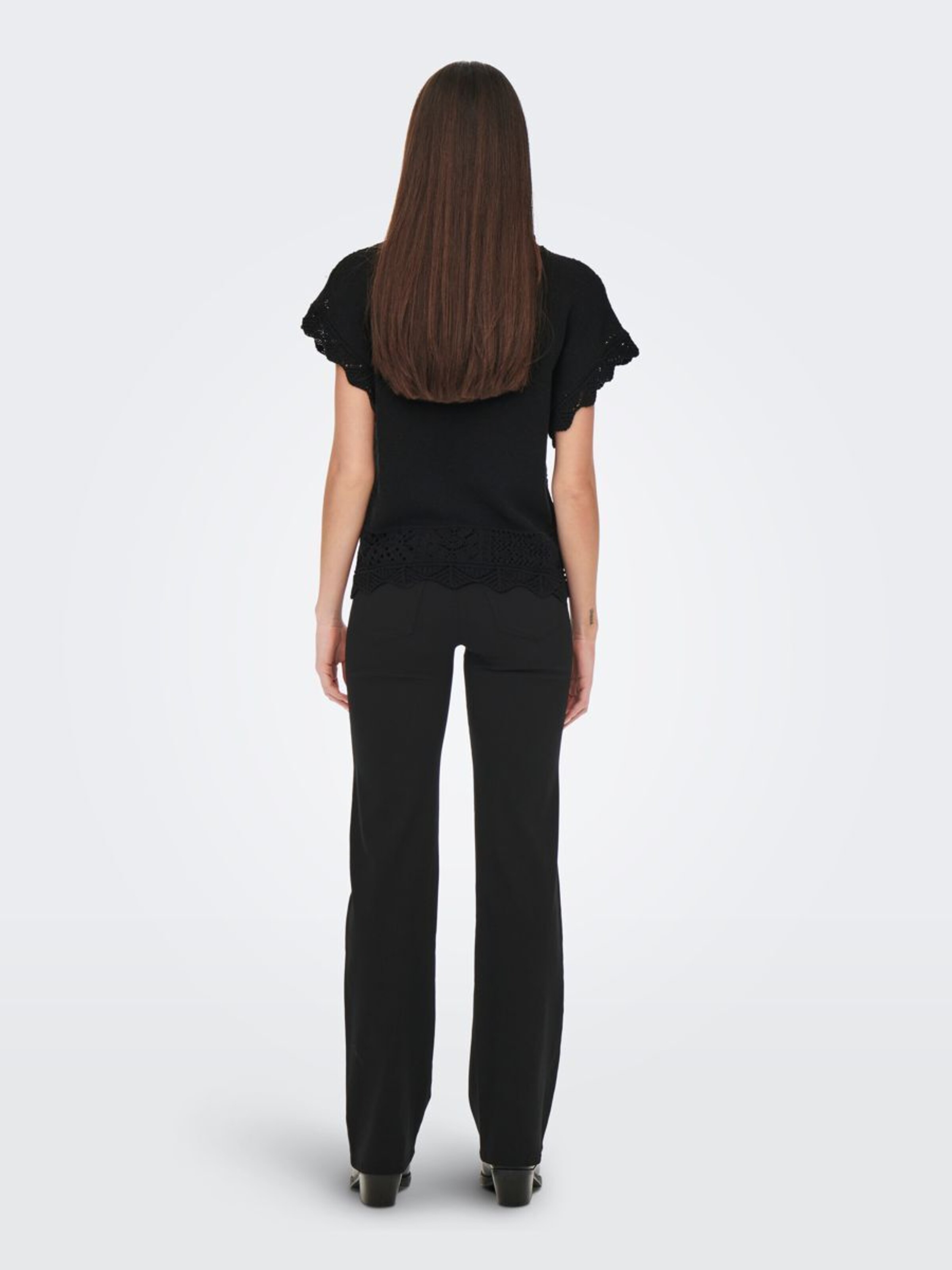 Frauen Shirts & Tops ONLY Top in Schwarz - YX72479 Frauen Shirts & Tops ONLY Top in Schwarz - YX72479