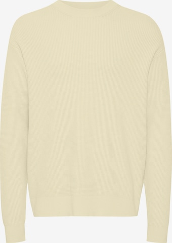 !Solid Trui 'Hami' in Geel: voorkant