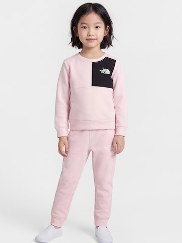 THE NORTH FACE Tréningruha - rózsaszín: elől
