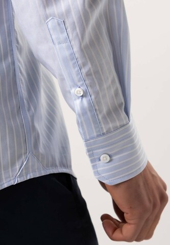 Black Label Shirt Regular Fit Businesshemd 'KENT' in Blau