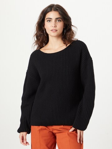 ARMEDANGELS Pullover 'SADI' in Schwarz: Vorderseite