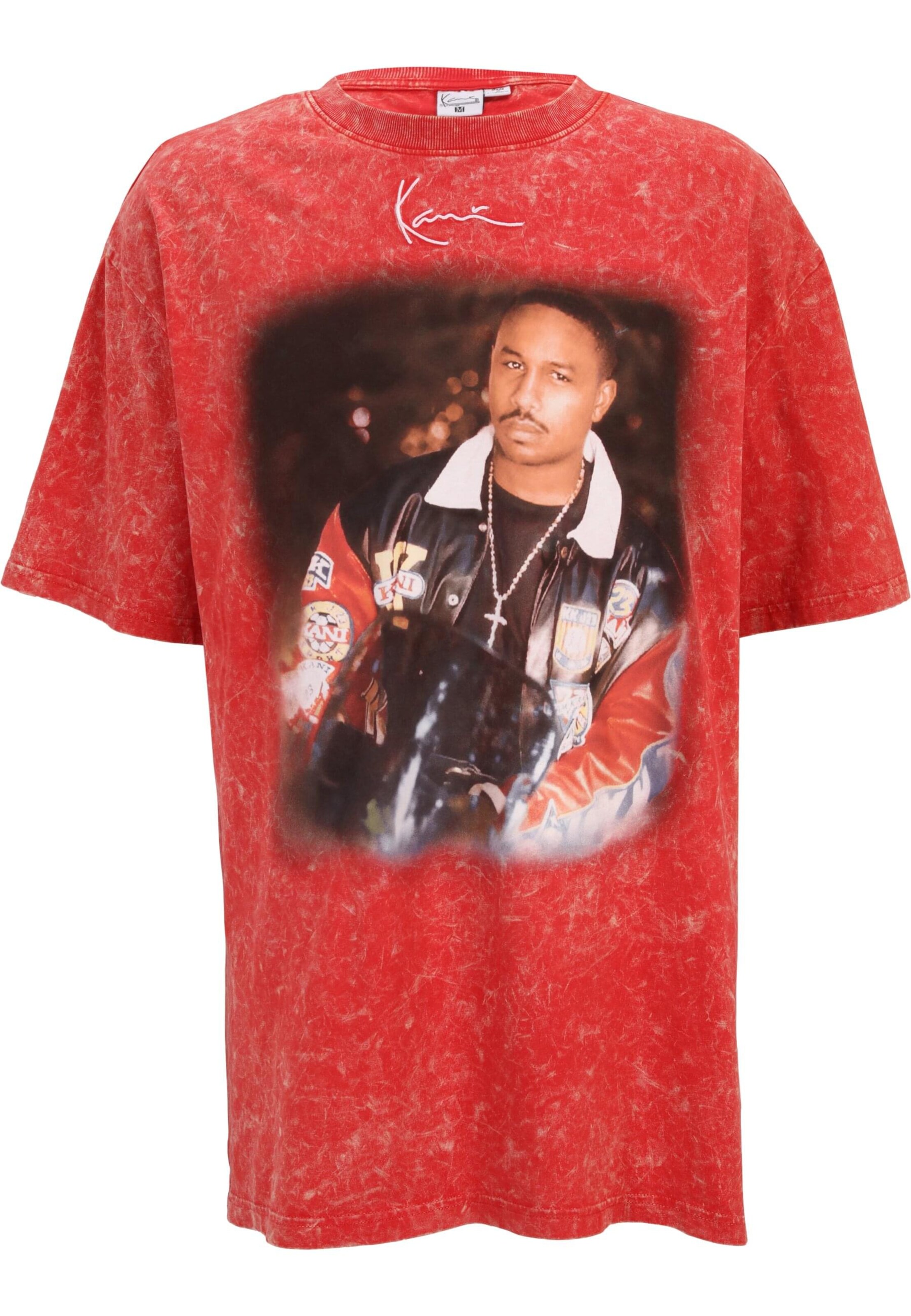 Karl Kani T-Shirt en L en mélange de couleurs / rouge, Vue avec produit