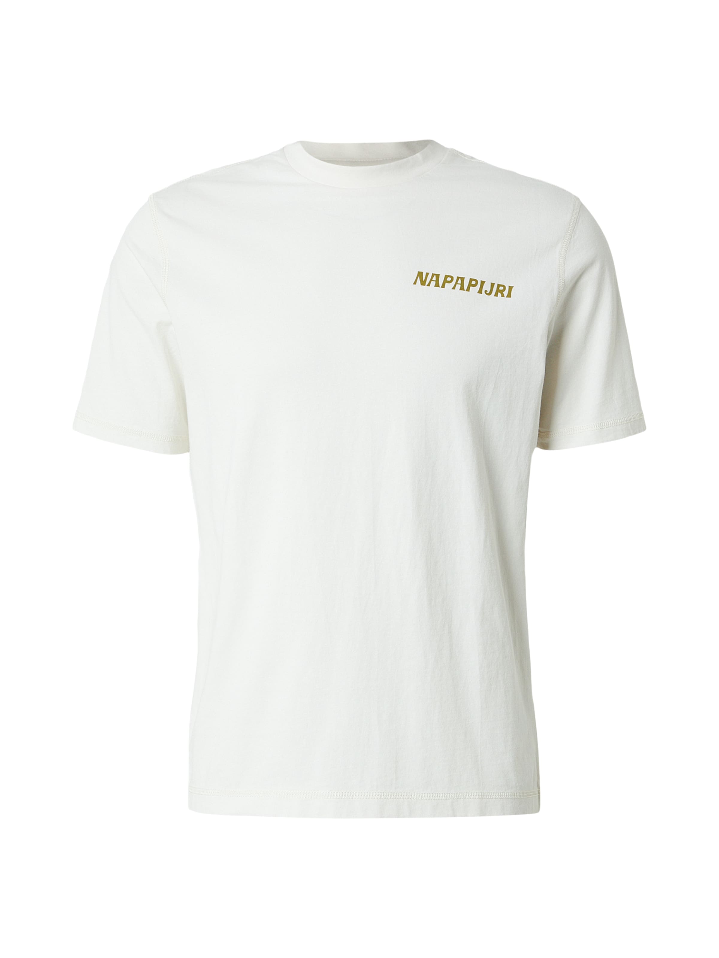 NAPAPIJRI Тениска в бяло: отпред