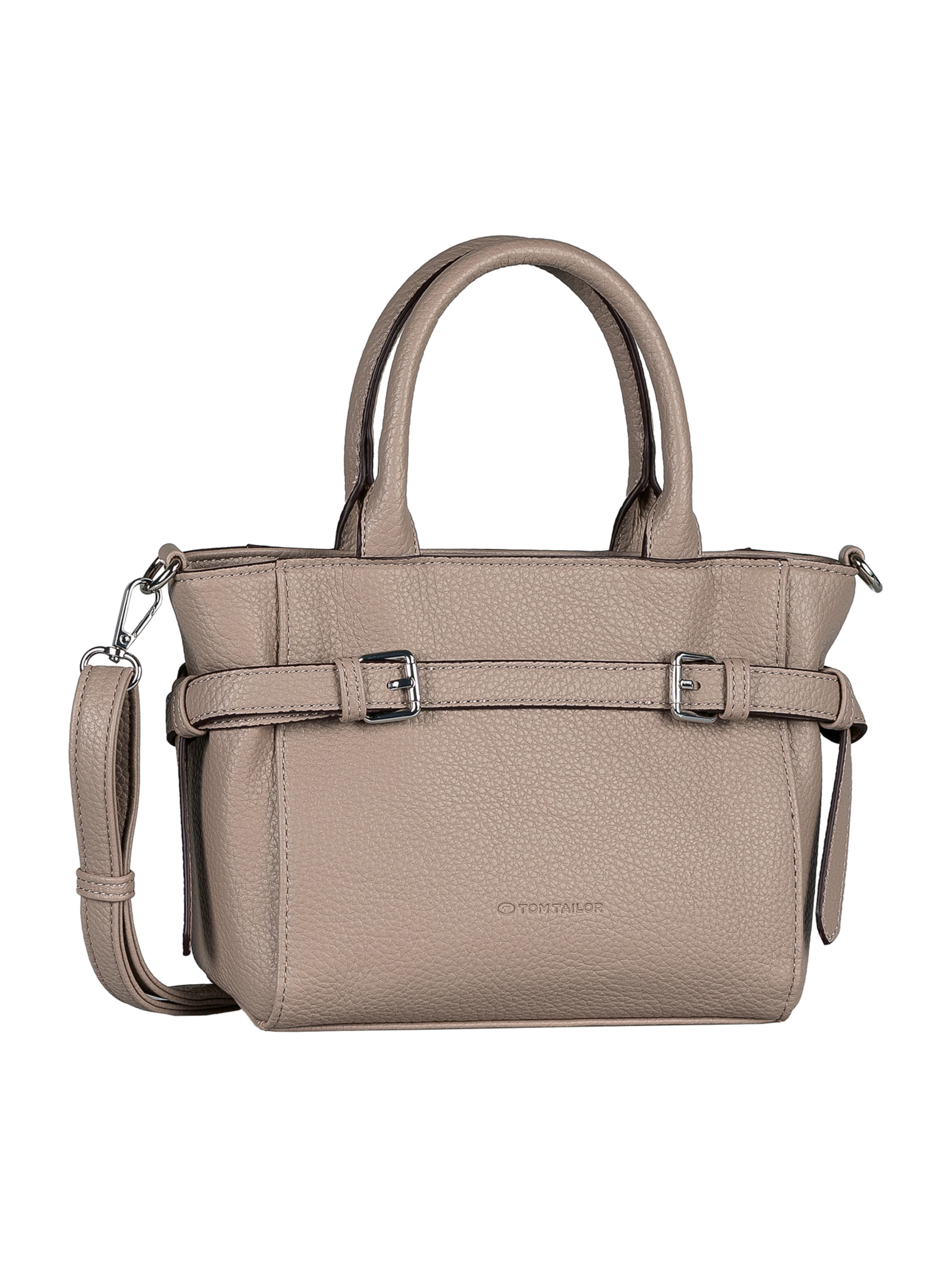 TOM TAILOR Handbag 'Sora' in Grey: front