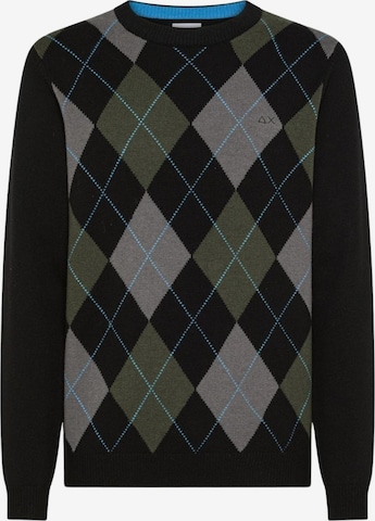Pull-over 'K45160' SUN68 en noir : devant