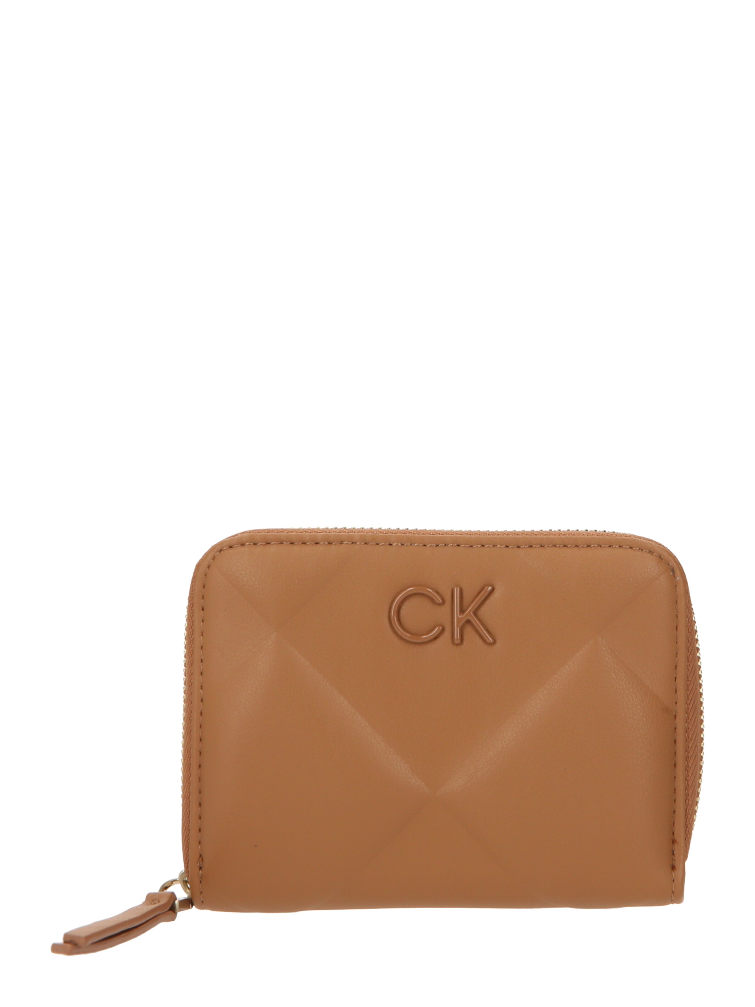 Calvin Klein Wallet in Brown: front