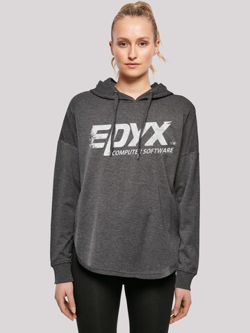 Sweat-shirt 'Retro Gaming EPYX ' F4NT4STIC en gris : devant
