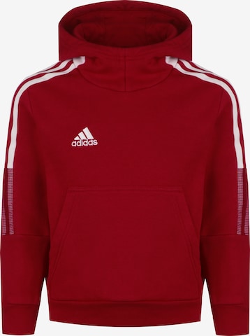 Felpa sportiva di ADIDAS PERFORMANCE in rosso: frontale