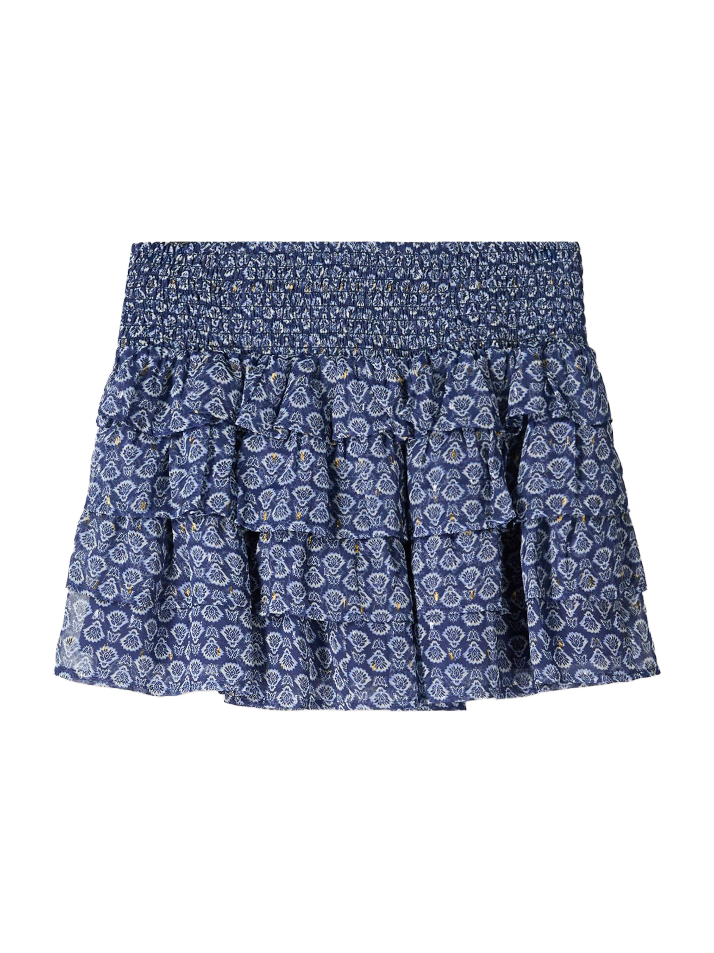 Bershka Skirt in Blue: front