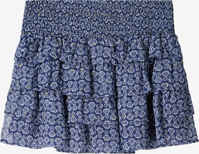 Bershka Sukně - námořnická modř / bílá, Produkt