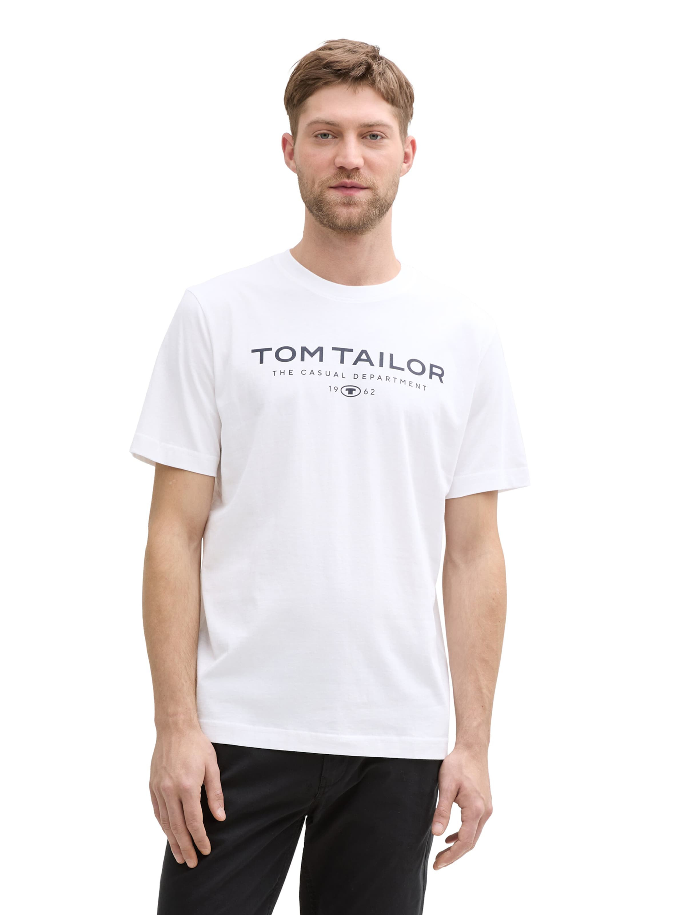TOM TAILOR Särk, värv valge: eest vaates