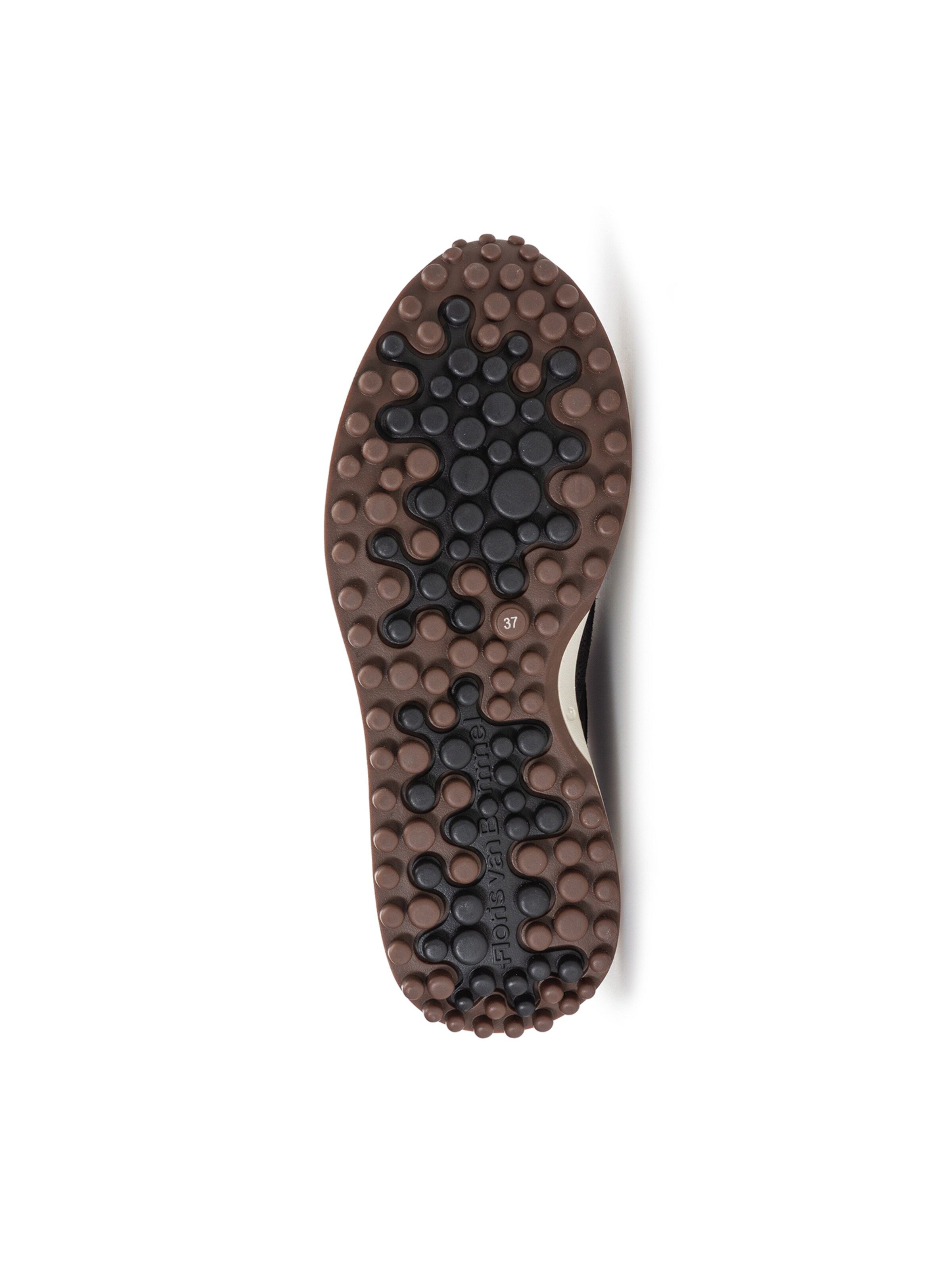 Baskets basses 'Noppi 36' Floris van Bommel en noir