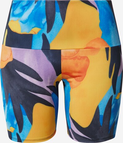 Pantaloni sport Onzie pe albastru / bleumarin / galben / lila / portocaliu, Vizualizare produs