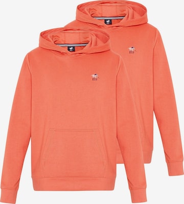 Polo Sylt Sweatshirt 'Basic' in Orange: Vorderseite