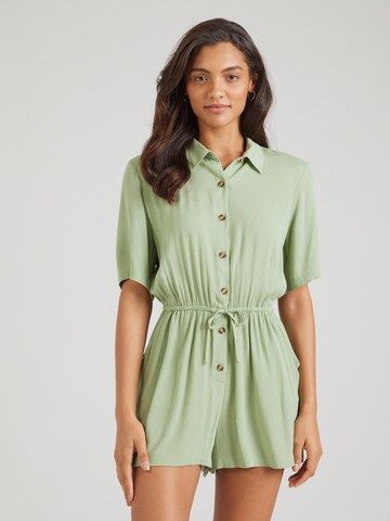 ROXY Jumpsuit in Groen: voorkant