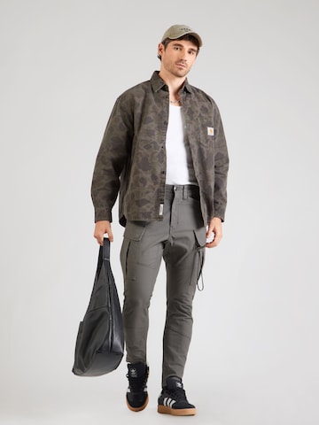 Skinny Pantalon cargo G-STAR en gris