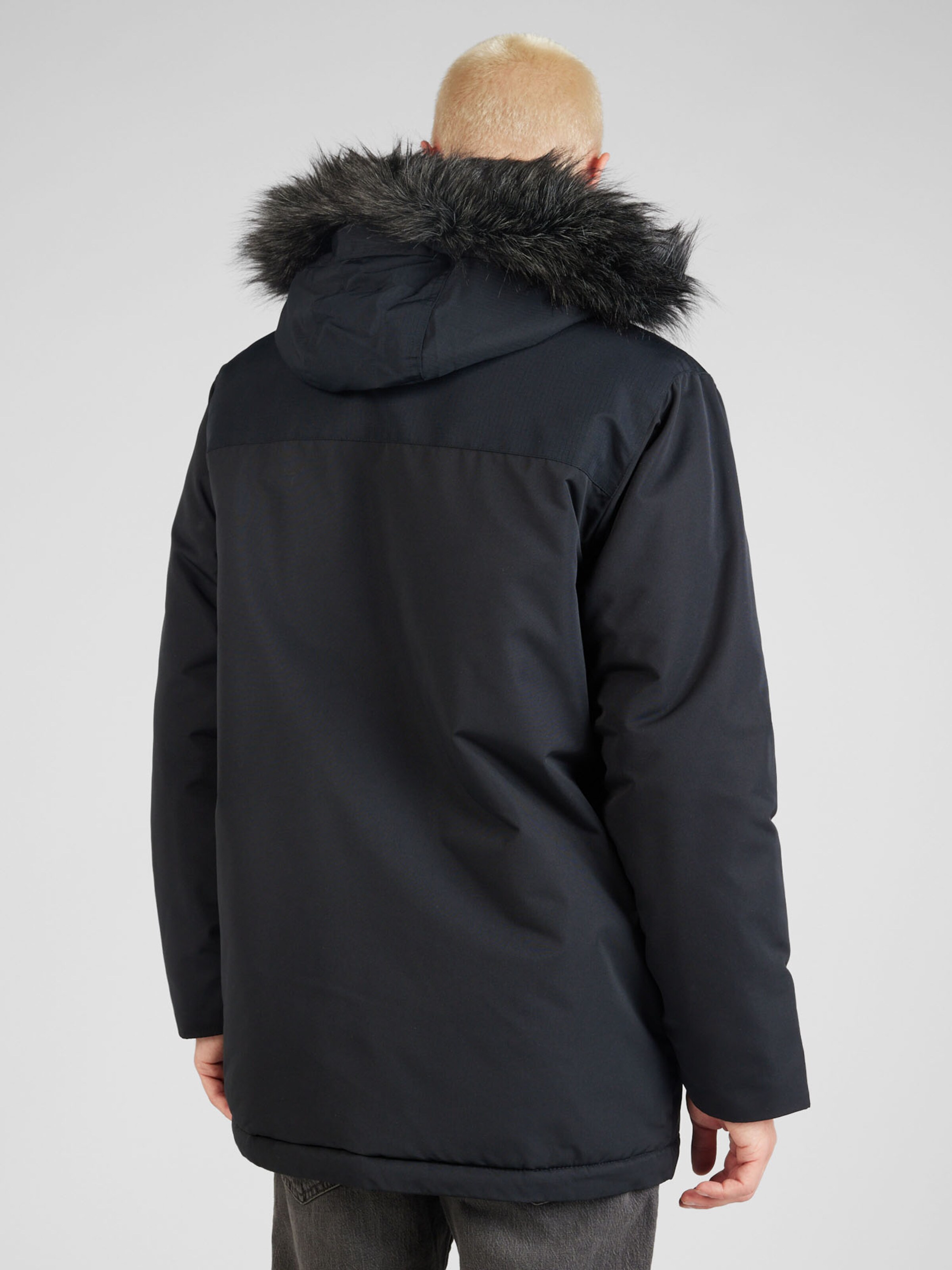 HOLLISTER Chaqueta de invierno en Negro ABOUT YOU