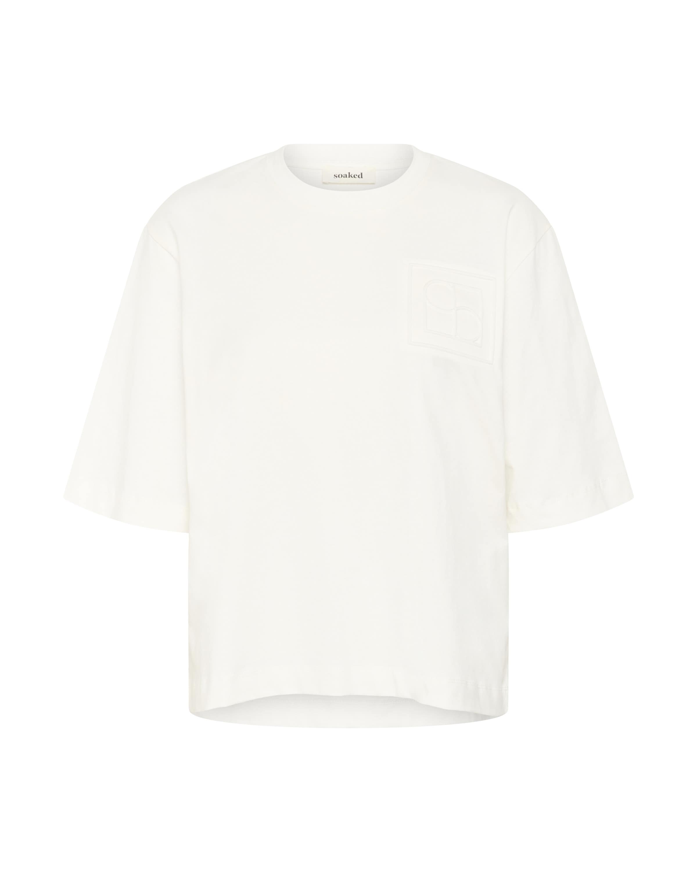 SOAKED IN LUXURY Shirts 'SLJina' i hvid: forside