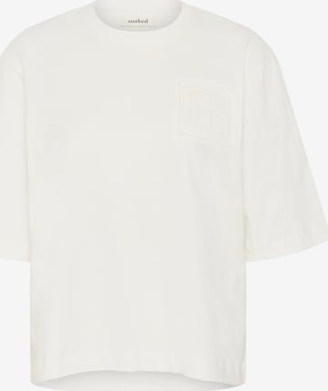 SOAKED IN LUXURY Shirt 'SLJina' in Weiß: Vorderseite