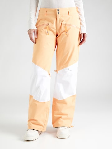 ROXY Normalny krój Spodnie sportowe 'CKWOODROSE' w kolorze pomarańczowy: przód